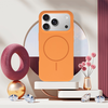 Magsafe Slim Silicone iPhone 17 tok narancs - 4. kép