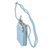 Telefonhoz való kötött táska GCW01 kék - 1. kép