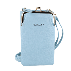 Telefonhoz való kötött táska GCW01 kék