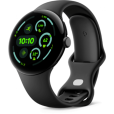 Google Pixel Watch 3, 45mm, Fekete Obszidián GA05785-DE