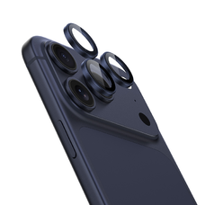 Benks edzett üveg DR Zafír lencsevédő kamerára iPhone 17 Pro/17 Pro Max (3 darab lencse) kék üvegfólia