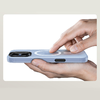 Benks Magnetic Lucid Armor tok iPhone 17 kék (Kamera Vezérlő Gomb) - 2. kép