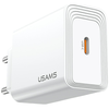 USAMS T69 20W USB-C hálózati töltő adapter fehér - 0. kép