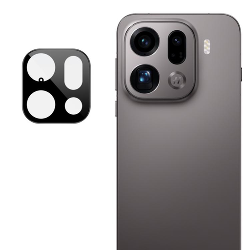 Oppo Find X9 Pro Fekete Techsuit Full Camera Glass üvegfólia