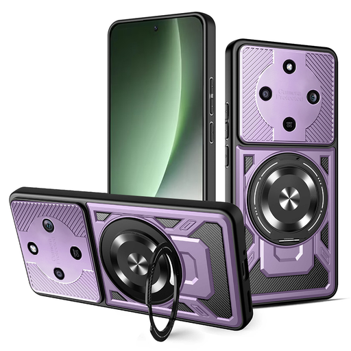 Honor Magic8 Lite Techsuit - RuggedCam - Lila tok