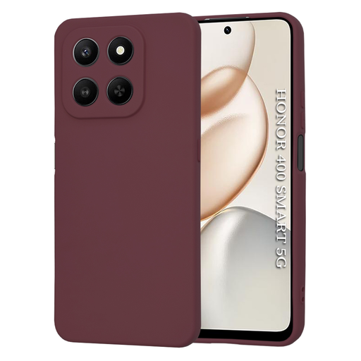 Honor 400 Smart / X7d 4G Plum Red Techsuit - SoftFlex tok