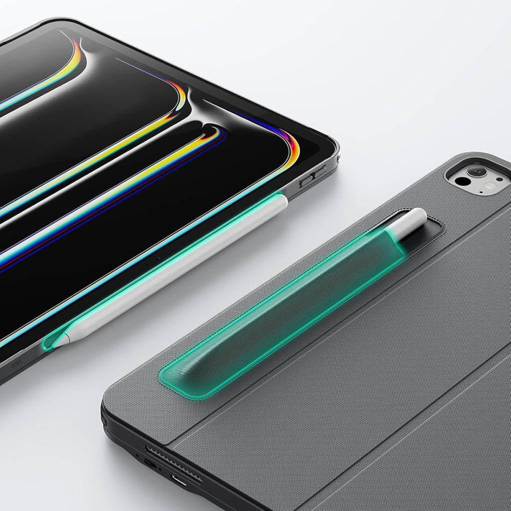 iPad Pro 11 (2024) / iPad Pro 11 (2025) Sötét Szürke ESR - Shift Keyboard tok - 4