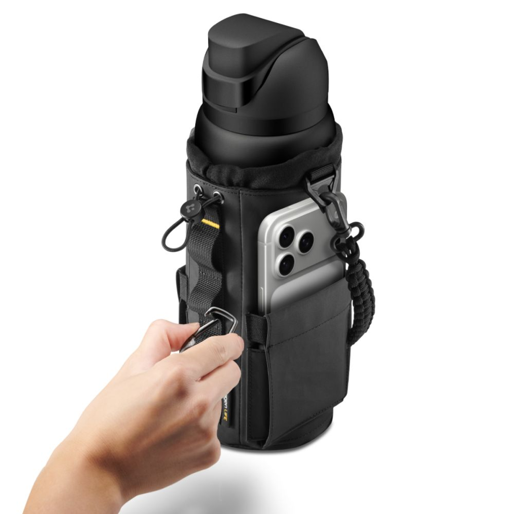 Spigen LF500 Pohártartós Táska Fekete - 2