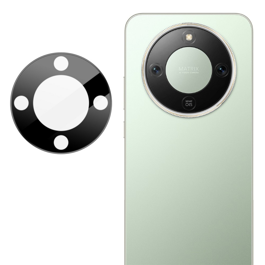 Honor Magic8 Lite Fekete Techsuit - Teljes Kameraüveg üvegfólia - 1