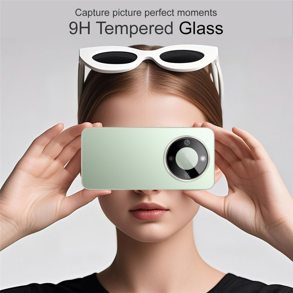 Honor Magic8 Lite Fekete Techsuit - Teljes Kameraüveg üvegfólia - 3