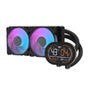 Darkflash Liquid CPU Cooler DH240D Fekete v2 - 0. kép