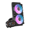 Darkflash Liquid CPU Cooler DH240D Fekete v2 - 2. kép