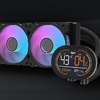 Darkflash Liquid CPU Cooler DH240D Fekete v2 - 4. kép