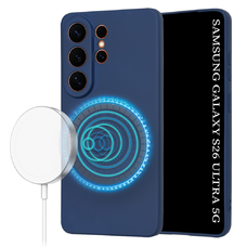 Samsung Galaxy S26 Ultra Navy Blue Techsuit SoftFlex MagSafe tok