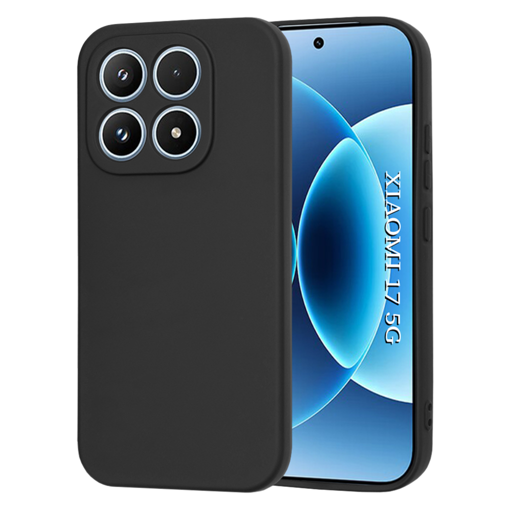 Xiaomi 17 Fekete Techsuit - SoftFlex tok - 1