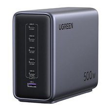Ugreen Nexode X759 töltő 500W, 6-port GaN (szürke)