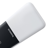 Baseus Lipow 10000mAh 22,5W Powerbank két beépített kábellel (Baseus Simple USB-A - USB-C 3A 20cm kábellel) - fehér - 2. kép