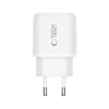 Tech-protect Nca45w-gan 2-port hálózati töltő PD 45W / QC3.0 + Lightning kábel fehér - 2. kép
