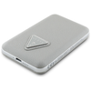 Guess Grained Triangle indukciós powerbank 5000mAh 15W USB-C MagSafe bézs - 2. kép