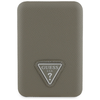 Guess Grained Triangle Powerbank 5000mAh 15W USB-C MagSafe barna - 0. kép
