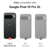 Google Pixel 10 Pro XL SURITCH forgatható gyűrűs tok, kamera védővel– fekete - 0. kép