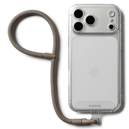 Phone Cases Mocha Mousse Ringke Universal Holder Hand Strap Link Flow P-Type - Állítható Keresztpántos Nyakpánt