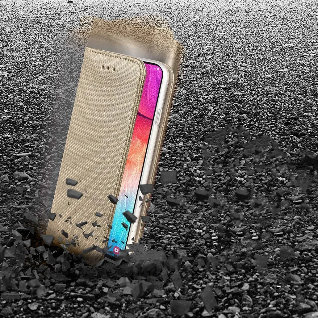 Mágneses fliptok MOTOROLA MOTO G 5G PLUS arany - 7