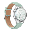 Magyar nyelv - COLMI L28 zöld okosóra szilikon és bőr szíjjal - 0. kép
