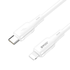 BWOO X329CL USB kábel USB-C - Lightning 27W 1m fehér - 0. kép