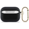 Apple AirPods Pro 3 Guess Grained Classic Logo akasztós tok fekete - 0. kép