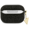 Apple AirPods Pro 3 Guess Rhinestone Triangle Charm fekete tok - 0. kép