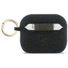 Apple AirPods Pro 3 Guess Szilikon Csillogó Gyűrű tok fekete - 0. kép