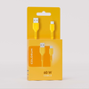 COLORUM kábel USB-A - USB-C 1,8m 3A CK60-AC-05 citromsárga - 1. kép