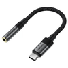 Type-C Férfi - Jack 3.5mm Női Acefast Audio Adapter (J12), Plug & Play, Magas hűségű hang, Nincs késés, 15cm - Fekete - 0. kép
