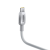 Data Cable Discolor Baseus - USB-C to USB-C, 100W, 480Mbps, 1m - Ezüst - 0. kép