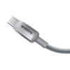 USB-C to USB-C, 100W, 2m Ezüst Baseus - Data Cable Discolor (E0420703) kábel - 1. kép