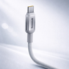 USB-A to USB-C 100W 480Mbps 1m Ezüst Baseus - Data Cable Discolor (E0420802) - 3. kép