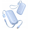 Baseus EnerFill FC21 Qpow 3 Ultra Power Bank levehető kábellel, 10000mAh, 22.5W, digitális kijelző - Galaxy Blue - 2. kép