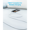 USB-A to USB-C kábel Anker 322, 18W, 3A, 1.8m, Fehér - 1. kép