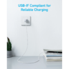 USB-A to USB-C kábel Anker 322, 18W, 3A, 1.8m, Fehér - 2. kép