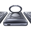 Mcdodo Magnetic Power Bank Meta Series (MC-8361) - Beépített 360°-os Gyűrűs Állvány, 5000mAh, 20W, Digitális Kijelző - Sötétszürke - 2. kép