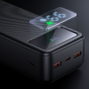 Power Bank Mcdodo (MC-4240) - Type-C + 2x USB-A portok, 30000mAh, 22.5W, LED kijelző - Fekete - 3. kép