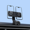 Auto Műszerfalra és Szélvédőre Rögzíthető Acefast D60) Dupla Magsafe tartó - Fekete - 3. kép