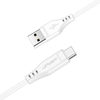 USB to Type-C 60W 3A Gyors Töltő 1.2m Fehér Acefast Data Cable (C3-03) - 0. kép