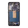 LCD kijelző + Érintőegység + Előlap Samsung S911B Galaxy S23 Phantom Black - 1. kép