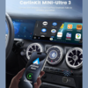 Wireless Carplay / Android Auto Adapter Carlinkit Mini Ultra3 tok, Apple iPhone / Android sorozat, Fekete - 1. kép