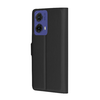 Motorola Moto G85 Techsuit - Leather Folio - Fekete tok - 3. kép