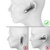 Premium Bluetooth Headset Techsuit (THB54) - Bluetooth, dupla mikrofon - Fekete - 0. kép