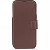 Decoded Leather Detachable Wallet Case with MagSafe for iPhone 17 Pro - Brown - 0. kép
