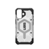 UAG Pathfinder Clear MagSafe tok iPhone 17-hez - Fehér és Szürke - 1. kép